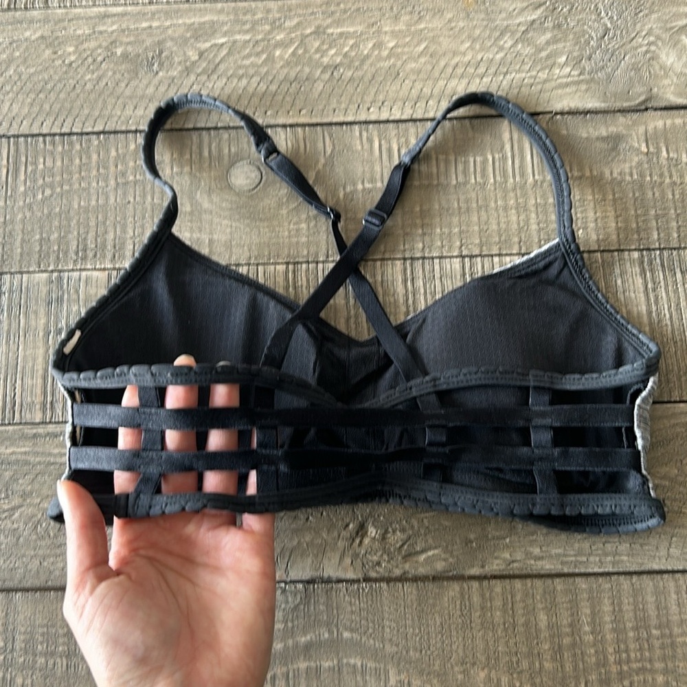 Lululemon Athletica Gray Sports Bra - Picture 3 of 5